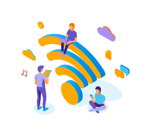 Personnes connectées au WLAN