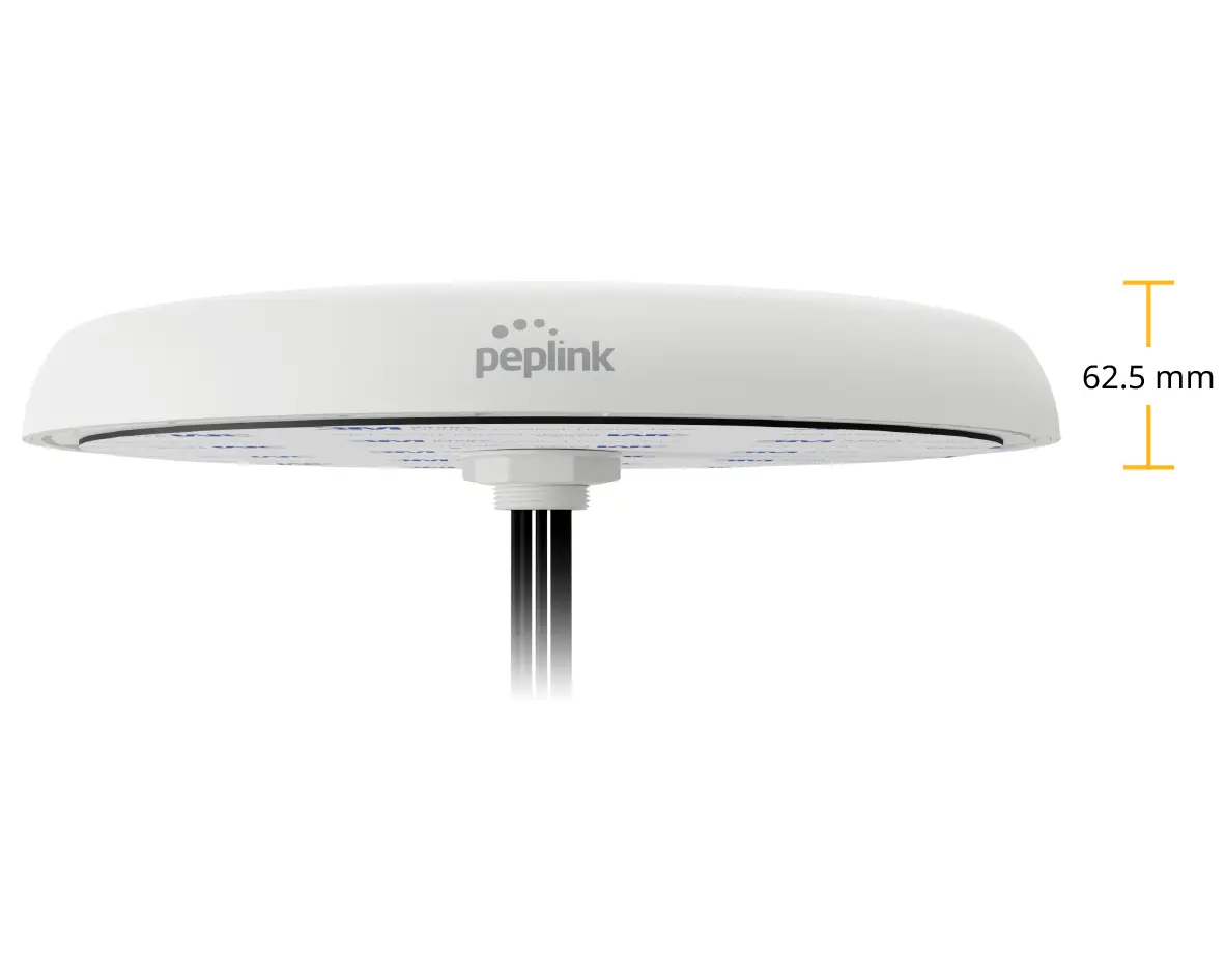 Mobility 82G 11-in-1 Mobilfunk- und Wi-Fi-Antenne mit GPS-Empfänger