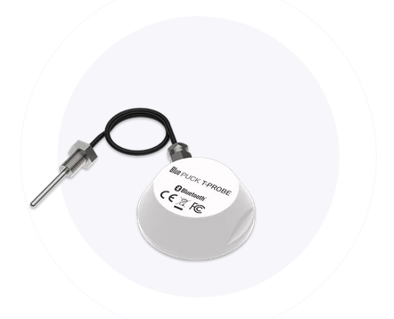 Teltonika Blue Puck T-Probe EN12830-2018 Bluetooth-Temperatursensor