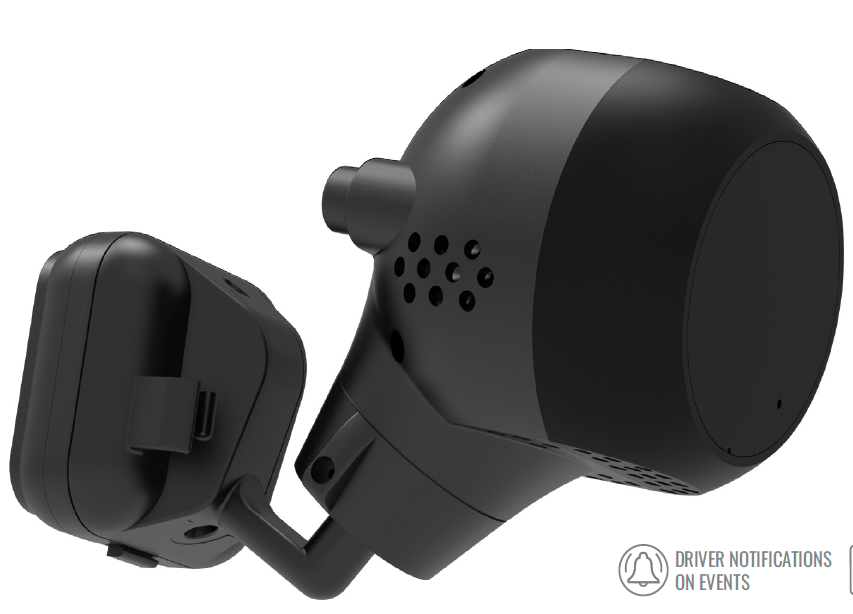 Teltonika DSM-Kamera mit GPS-Tracker FMC640 für Fahrersicherheitsüberwachung