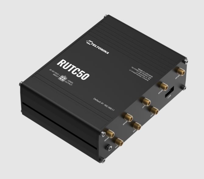 Teltonika RUTC50 5G-Router mit Wi-Fi 6 und Dual-SIM