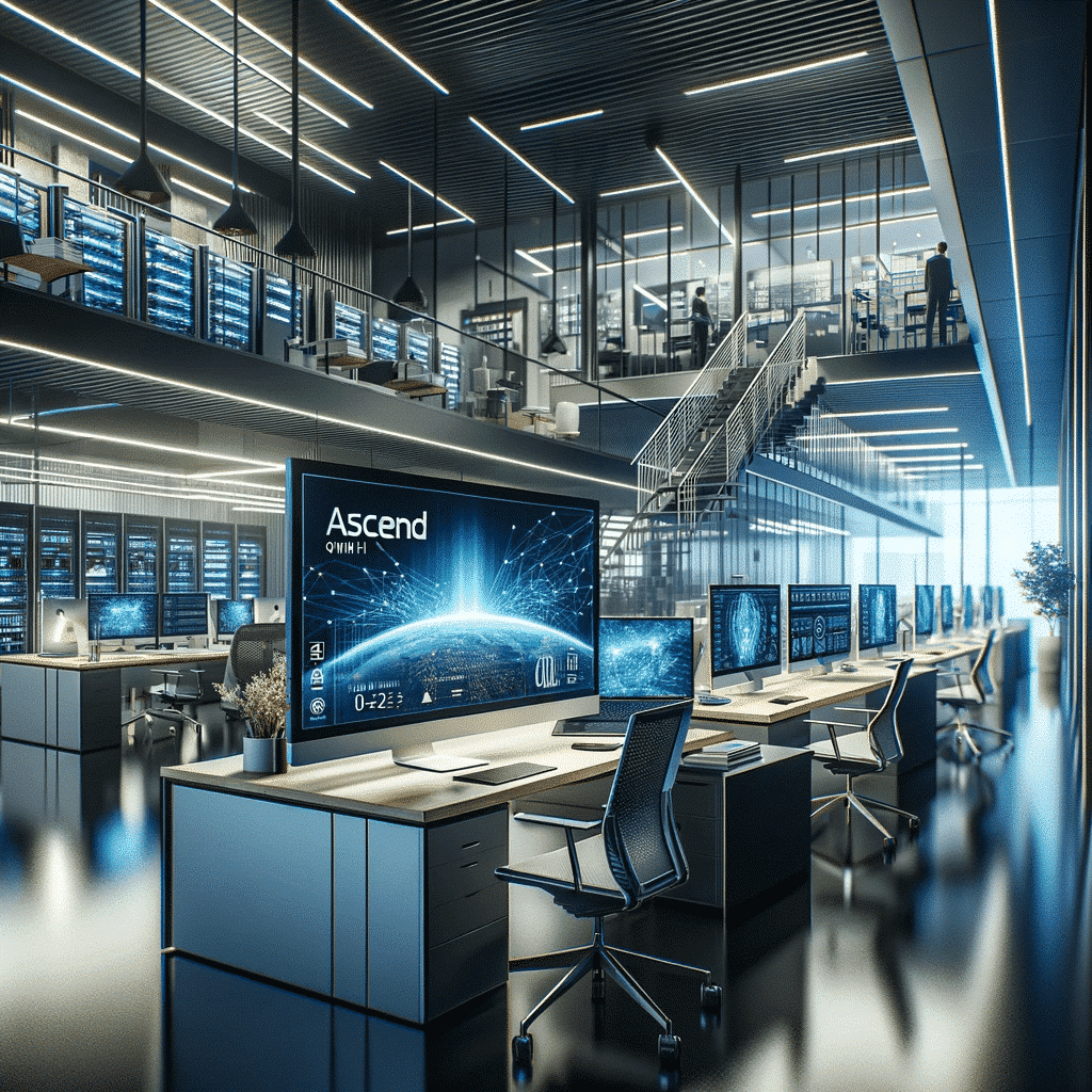 Professionelles Arbeitsumfeld in einem IT-Systemhaus