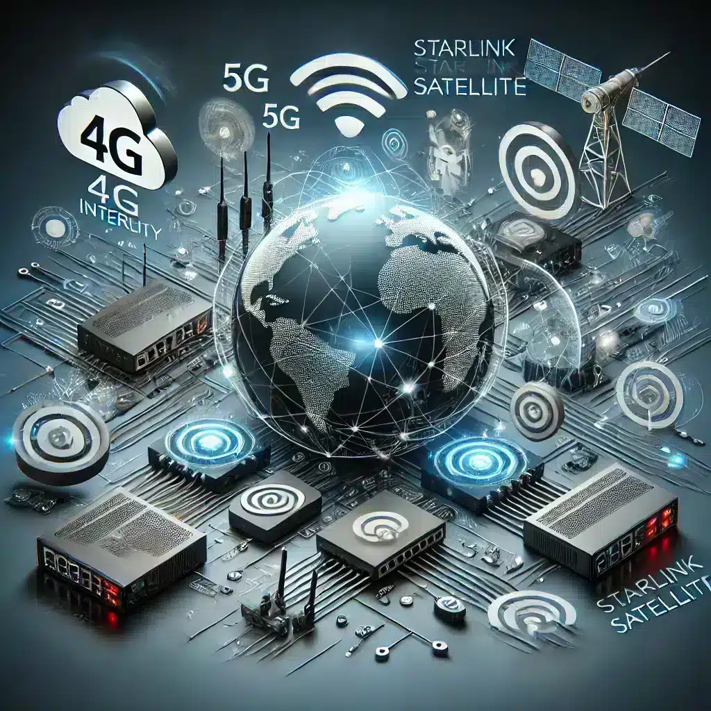 Maximale Ausfallsicherheit: Internetverbindungen mit 4G, 5G, Starlink und Peplink-Routern fĂŒr ununterbrochene KonnektivitĂ€t