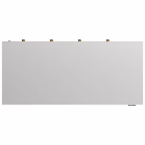 Weiße leere Tafel Wandmontage