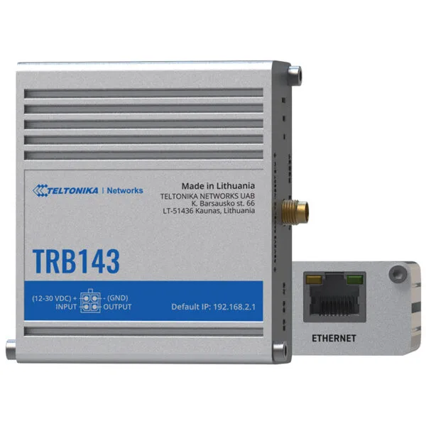 Contrôleur de périphérique industriel Ethernet IO TRB143.
