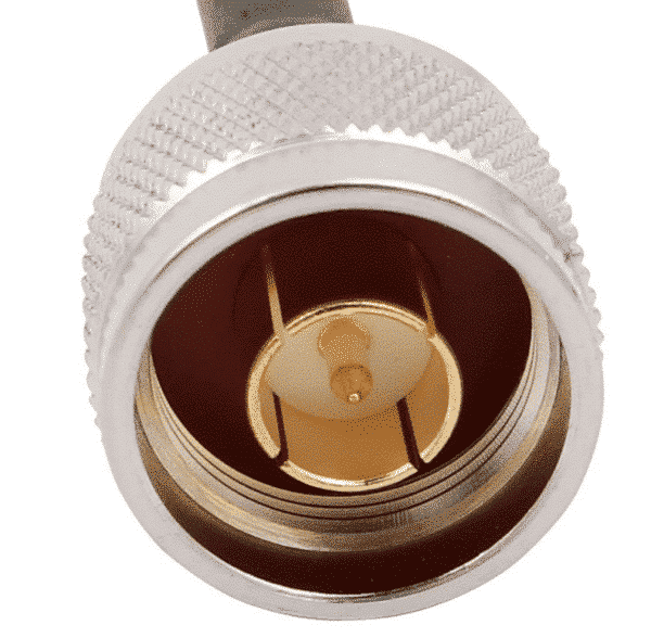 Cavo accessori per antenne Poynting A-CAB-147 3 m HDF195 da N (M) a SMA (M) bianco nichelato