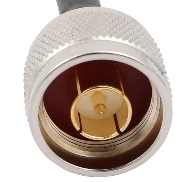 Cavo accessori per antenne Poynting A-CAB-147 3 m HDF195 da N (M) a SMA (M) bianco nichelato - immagine 2