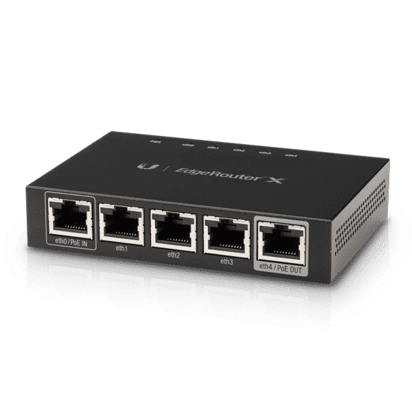 Ubiquiti EdgeRouter X, 5-портовый гигабитный маршрутизатор, ER-X