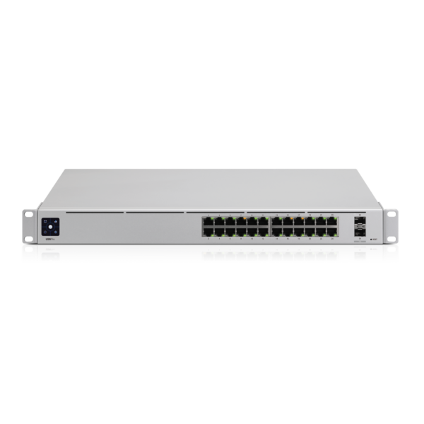 Ubiquiti Switch full managed Layer3 26 Port • 24x GbE • 2x SFP+ • 19" • Lüfterlos • UniFi • USW-Pro-24