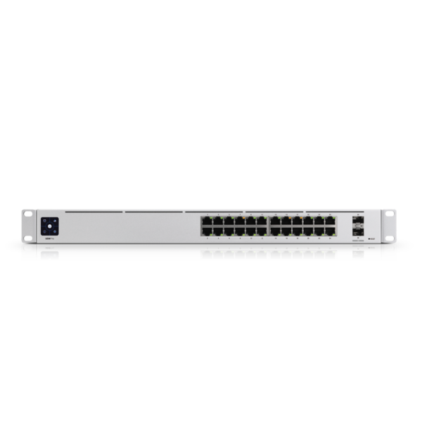 Ubiquiti Switch full managed Layer3 26 Port • 24x GbE • 2x SFP+ • 19" • Lüfterlos • UniFi • USW-Pro-24 — изображение 2
