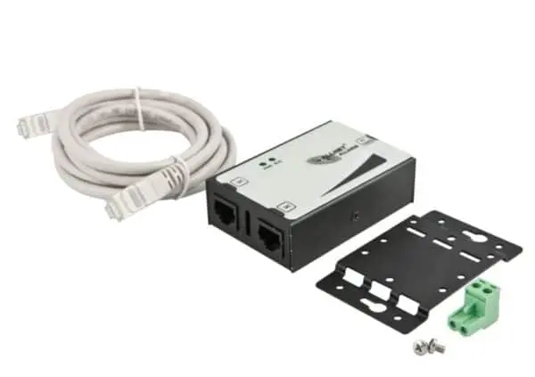 Netzwerk-Zubehörset mit Kabel, Adapter und Montagehalterung