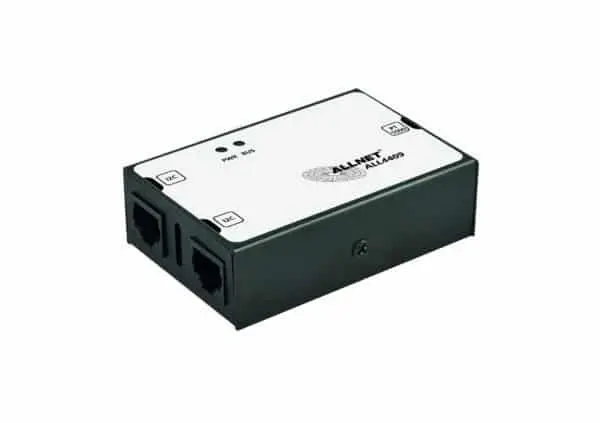 ALLNET ALL4409 Ethernet-Buchsenadapter mit doppeltem Anschluss