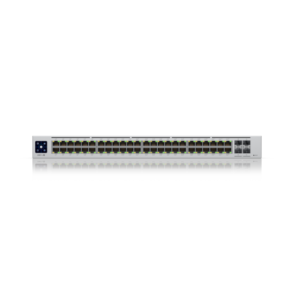 48+4P Ubiquiti UniFi USW-PRO-48-PoE PoE++ 600W M RM SFP+ – Image 2
