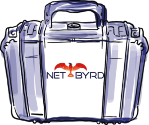 NetByrd Koffer im Sketch Format