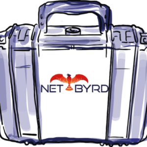 NetByrd case in sketch format