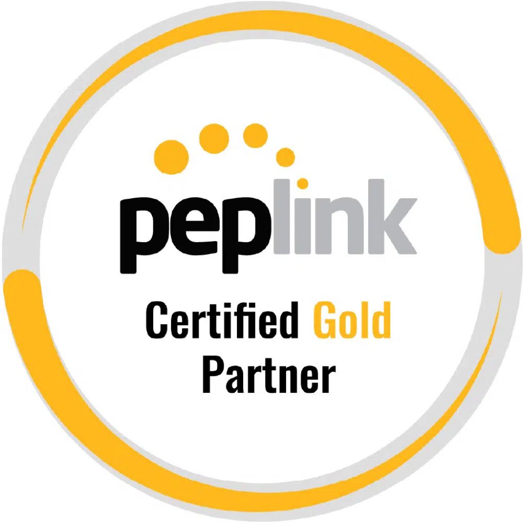 Peplink Certified Gold Partner Logo full size
