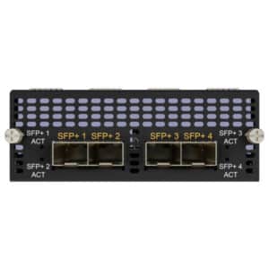 Network switch with SFP+ ports
