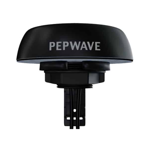 Antenne Peplink Mobility 20G noire avec support frontal