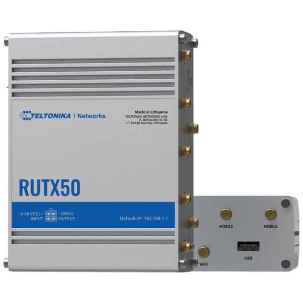 Teltonika RUTX50 два маршрутизатора