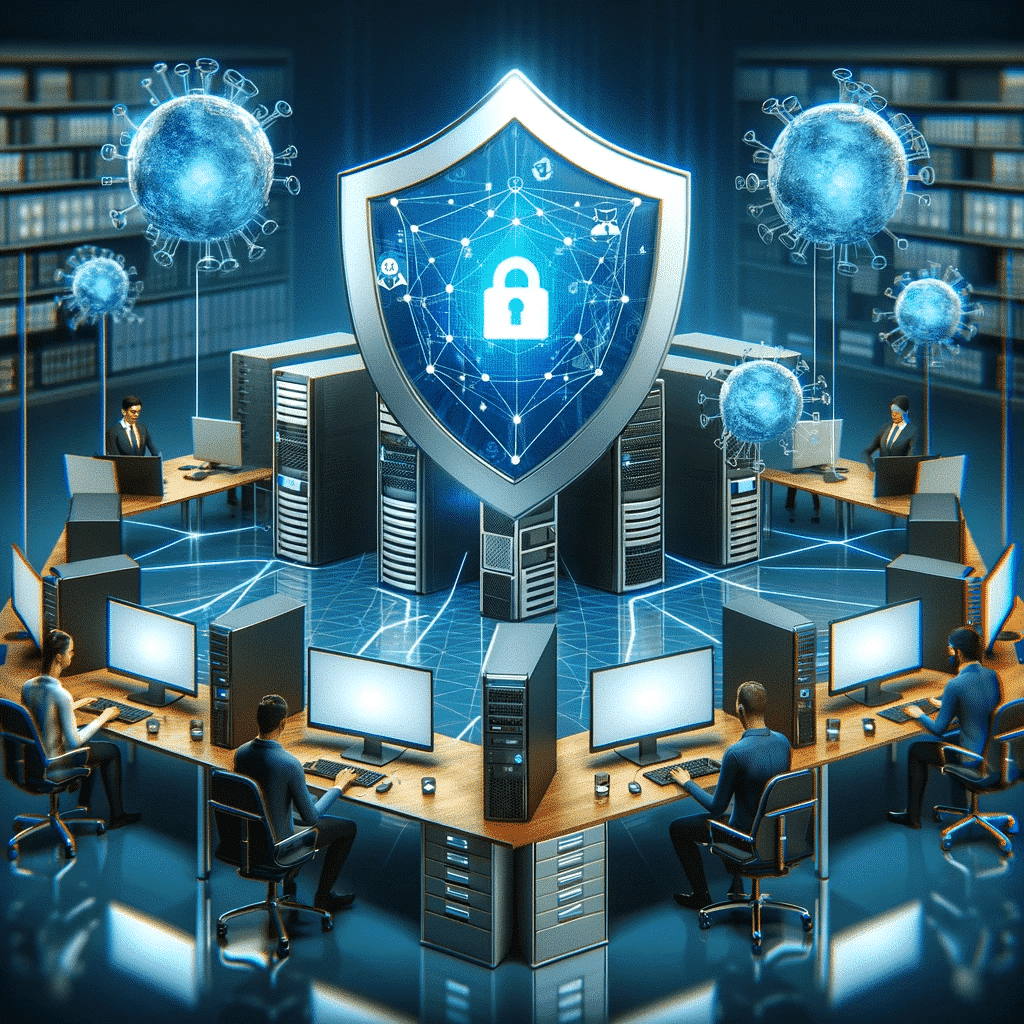 Protección de redes corporativas con SentinelOne Antivirus