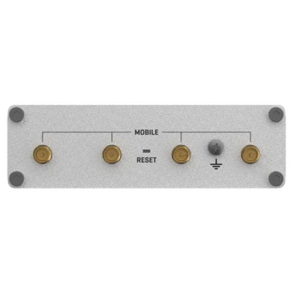 Panel gris con botones de reinicio del móvil