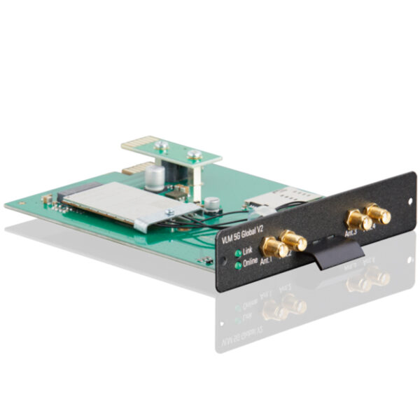 Modulo di comunicazione 5G con connessioni per antenna