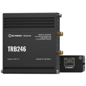TRB246 industrial LTE router from Teltonika.