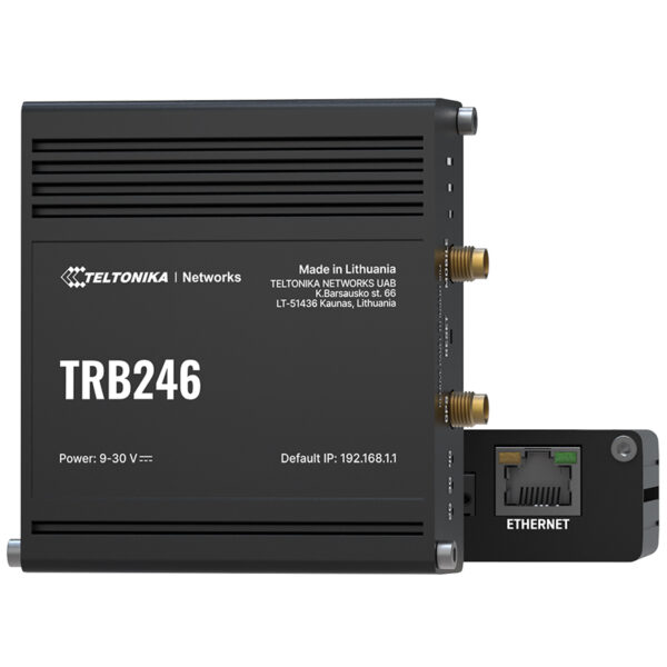 Router LTE industriale TRB246 di Teltonika.