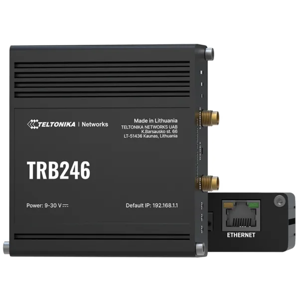 Промышленный LTE-маршрутизатор TRB246 от Teltonika.