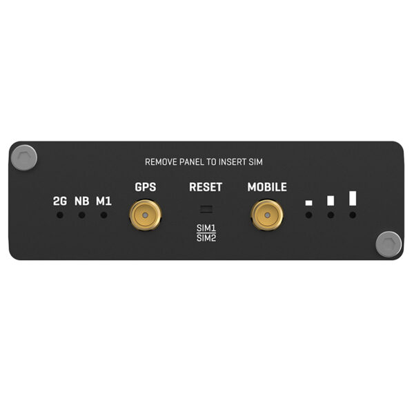 SIM card slot and GPS module display