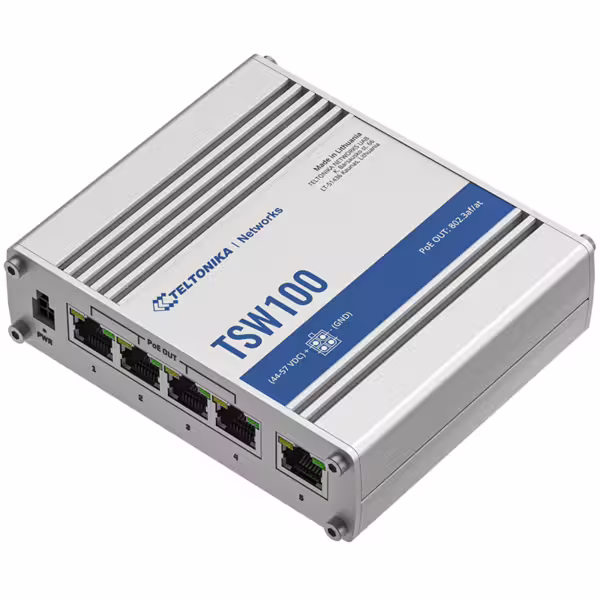 Industrieller Ethernet-Switch TSW100.