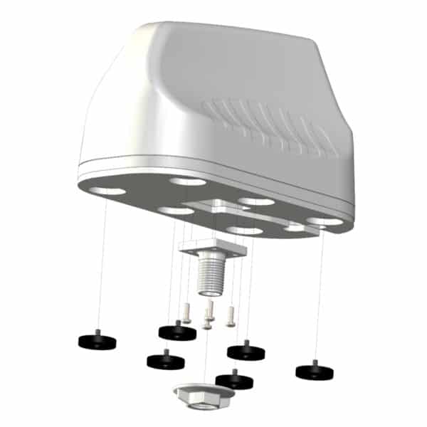 Poynting Antennas 5G/LTE KFZ/Marine A-MIMO-0003-V2-14 weiß SMA (M) 6,2 dBi SMA-Male 2 Meter Kabel IP67 – Bild 8