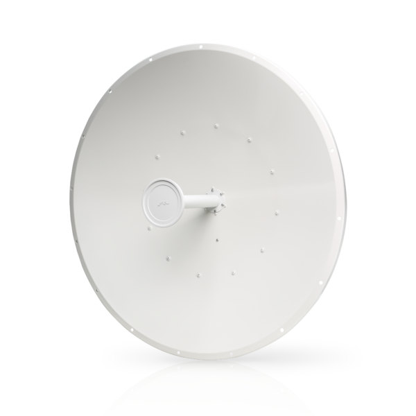 Ubiquiti airFiberX dish antenna, 5GHz 34dBi, slant 45 degree