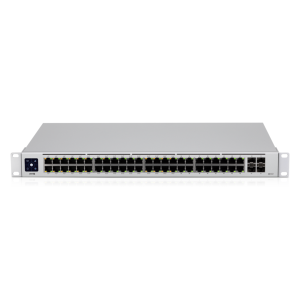 Ubiquiti Unifi Switch / 48 Port / 32x POE+ / 16 RJ45 Gigabit /195W / POE+ / 4x 1G SFP / USW-48-POE-EU