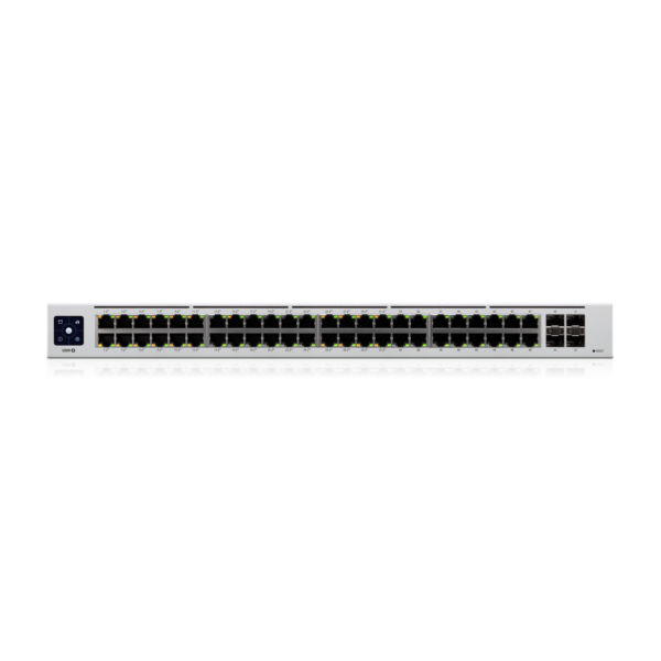 Ubiquiti Unifi Switch / 48 Port / 32x POE+ / 16 RJ45 Gigabit /195W / POE+ / 4x 1G SFP / USW-48-POE-EU – Bild 2