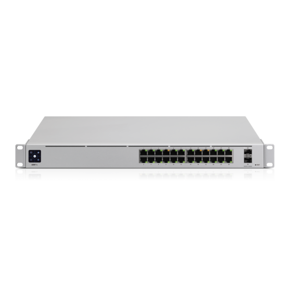 Ubiquiti Switch full managed Layer3 26 Port • 24x GbE • 2x SFP+ • 19" • Lüfterlos • UniFi • USW-Pro-24