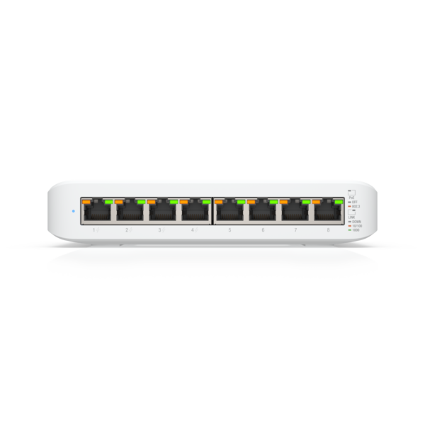 8P Ubiquiti UniFi USW-LITE-8-POE 52W