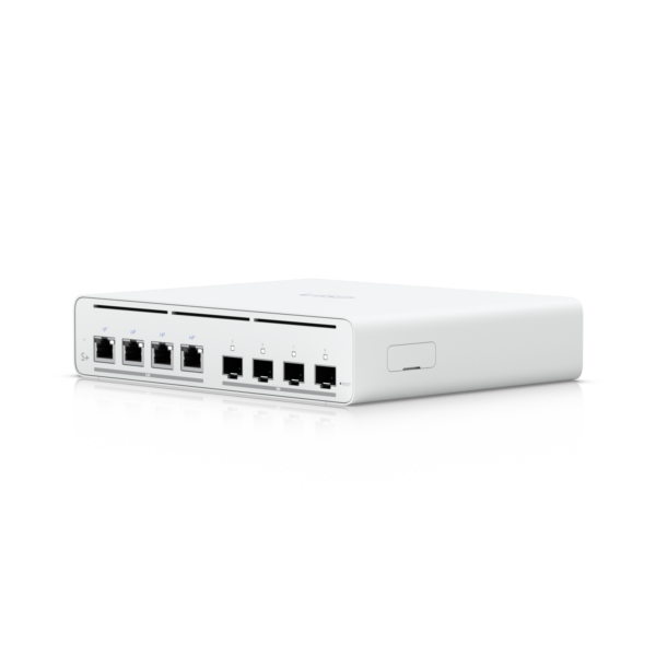Ubiquiti Switch full managed Layer2 8 Port Â• 4x 2,5 GbE Â• PoE Budget 160 Watt Â• 4x 27V Passive-PoE Â• 4x SFP+ Â• Desktop Â• Lüfterlos Â• UISP Â• UISP-S-Plus