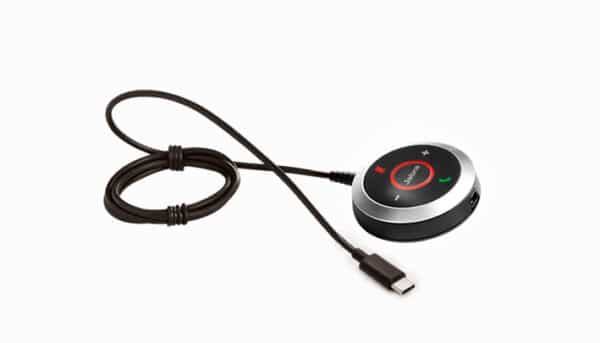 Jabra USB-Controller mit Kabel zur Anrufsteuerung