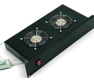 Triton 19 ZBH Centrifugal Blower Fan with 2Lüfter, Front Mounting in Lichtgrau