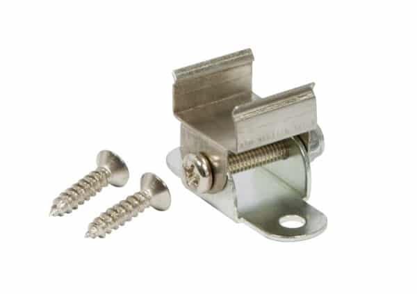 Metallhalterung mit zwei Schrauben
