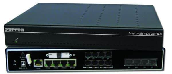 VoIP-Router SmartNode 4670 mit Ethernet-Anschlüssen
