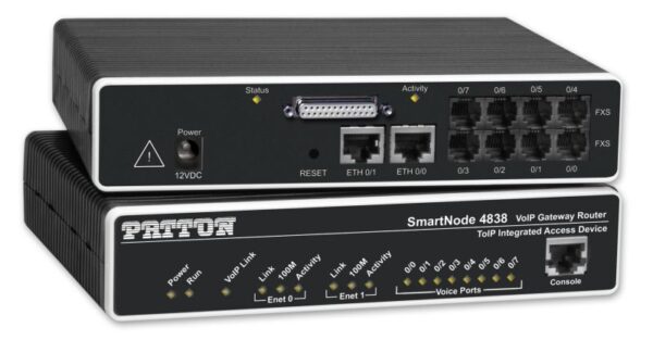 SmartNode 4838 VoIP Gateway Router Vorderansicht