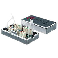 Elektrischer Kabelverbinder mit offenen Abdeckungen