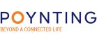 Poynting Logo mit Slogan "Beyond a Connected Life