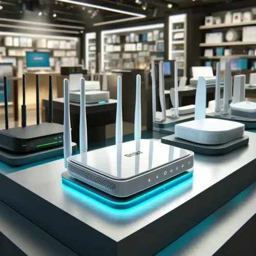 wifi routers access points store 1 Different WLAN routers in one store